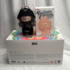 Authentic Labubu-V3 Big into Energy Single Box (Unboxed Mystery Box / QR code)